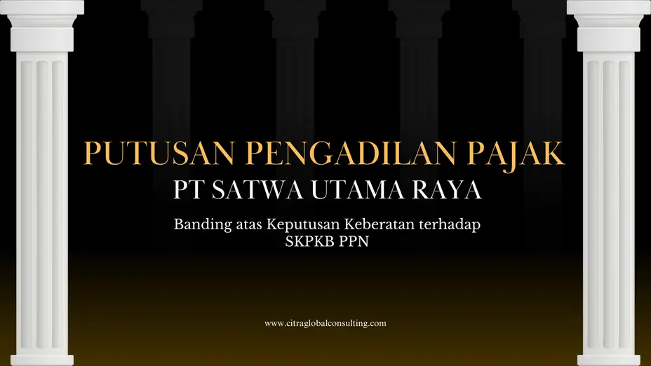 Putusan Banding PT Satwa Utama Raya