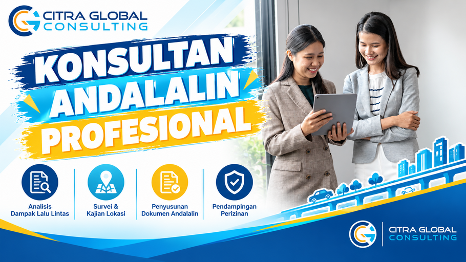 Ilutrasi Konsultan Andalalin Profesional