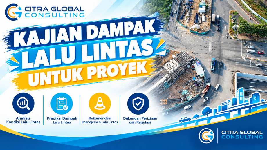 Ilustrasi Kajian Dampak Lalu Lintas untuk Proyek