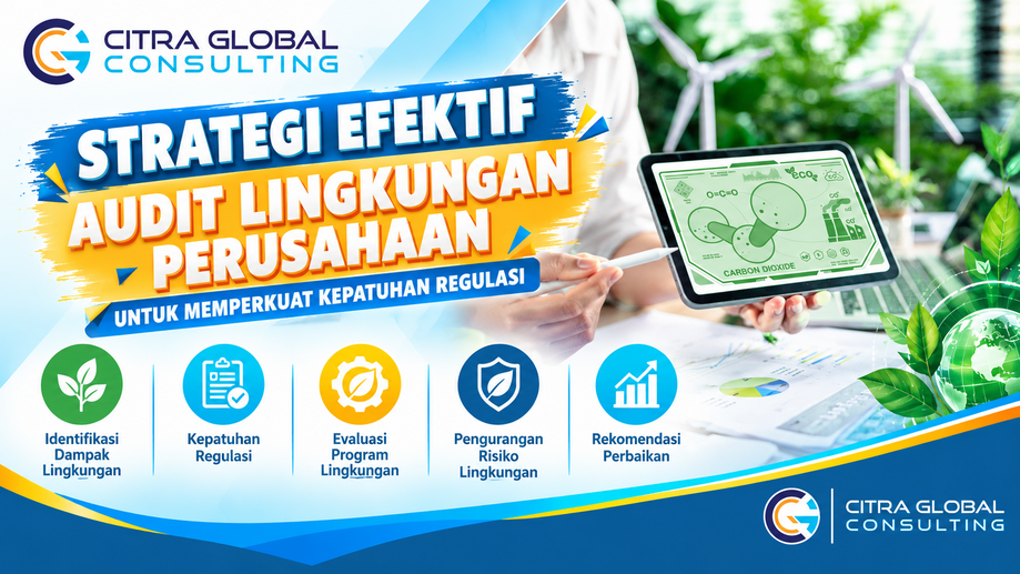 Ilustrasi Strategi Efektif Audit Lingkungan Perusahaan untuk Memperkuat Kepatuhan Regulasi